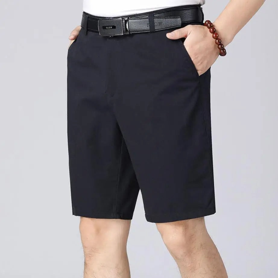 Men’s Summer Chino Shorts – Stylish & Comfortable-Black-M-State of Style