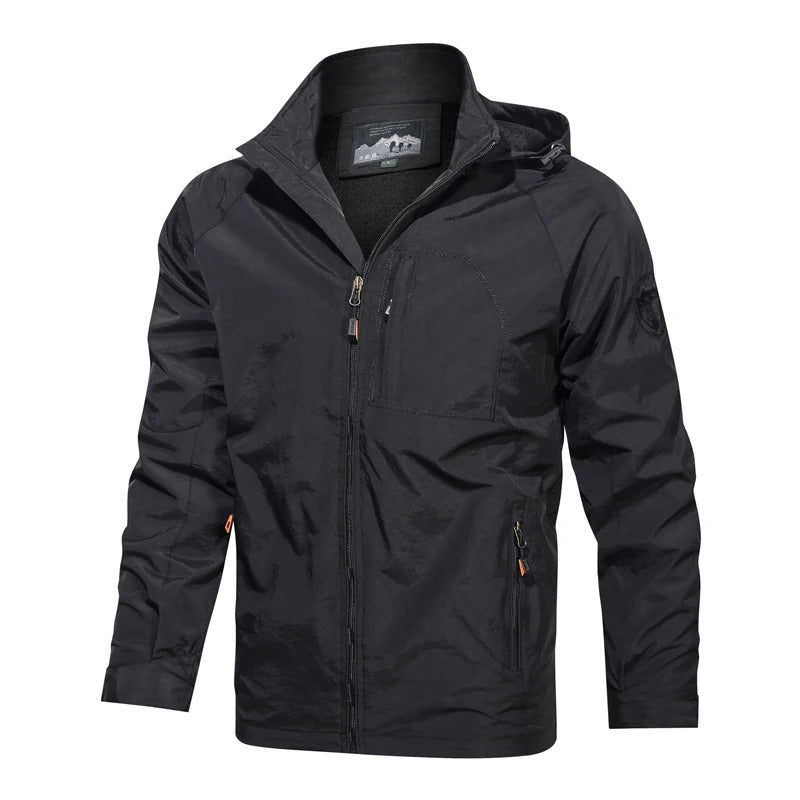 Men's Summer Jacket - Liam-Black-XS-State of Style