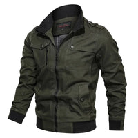 Men's Summer Jacket with Collar and Motorcycle Look – Vince-Green-S-State of Style