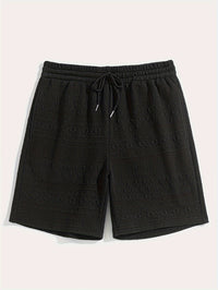 Men's Summer Shorts Basic Look with Drawstring Comfort - Finn (Buy 1 Get 1 FREE)-Black-S(46)-State of Style