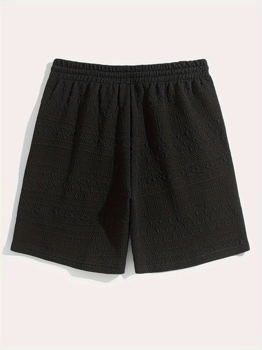 Men's Summer Shorts Basic Look with Drawstring Comfort - Finn (Buy 1 Get 1 FREE)-Black-S(46)-State of Style