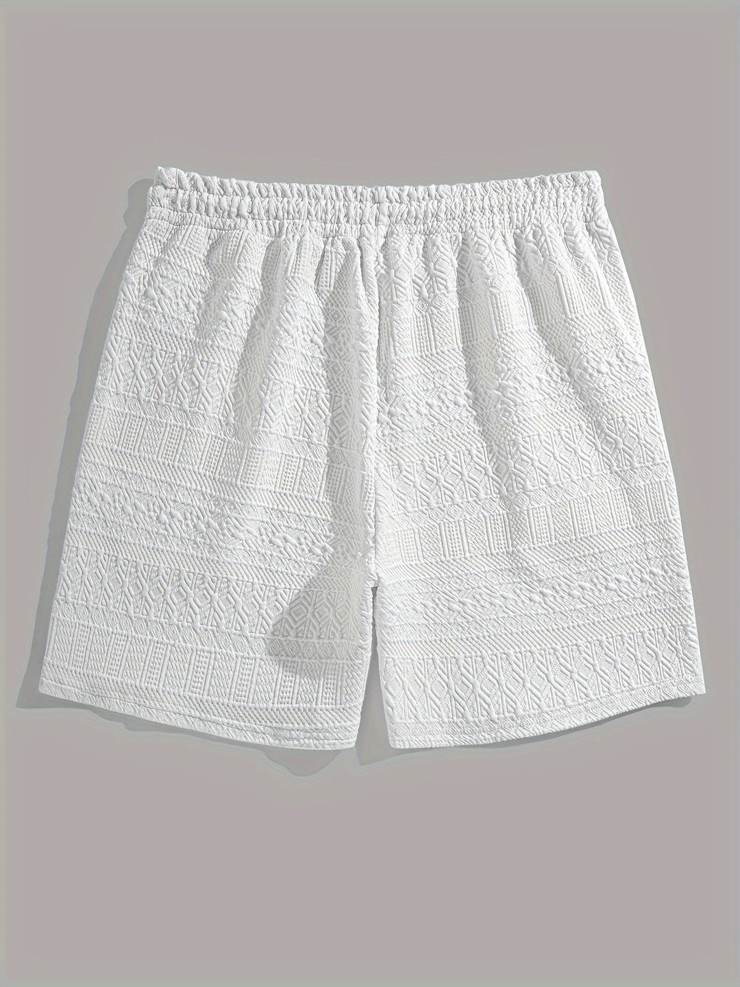 Men's Summer Shorts Basic Look with Drawstring Comfort - Finn (Buy 1 Get 1 FREE)-White-S(46)-State of Style