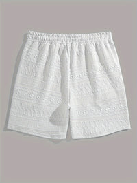 Men's Summer Shorts Basic Look with Drawstring Comfort - Finn (Buy 1 Get 1 FREE)-White-S(46)-State of Style