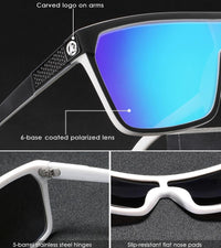 Men's sunglasses with UV protection and flexible frame – Jonas-Blue-State of Style