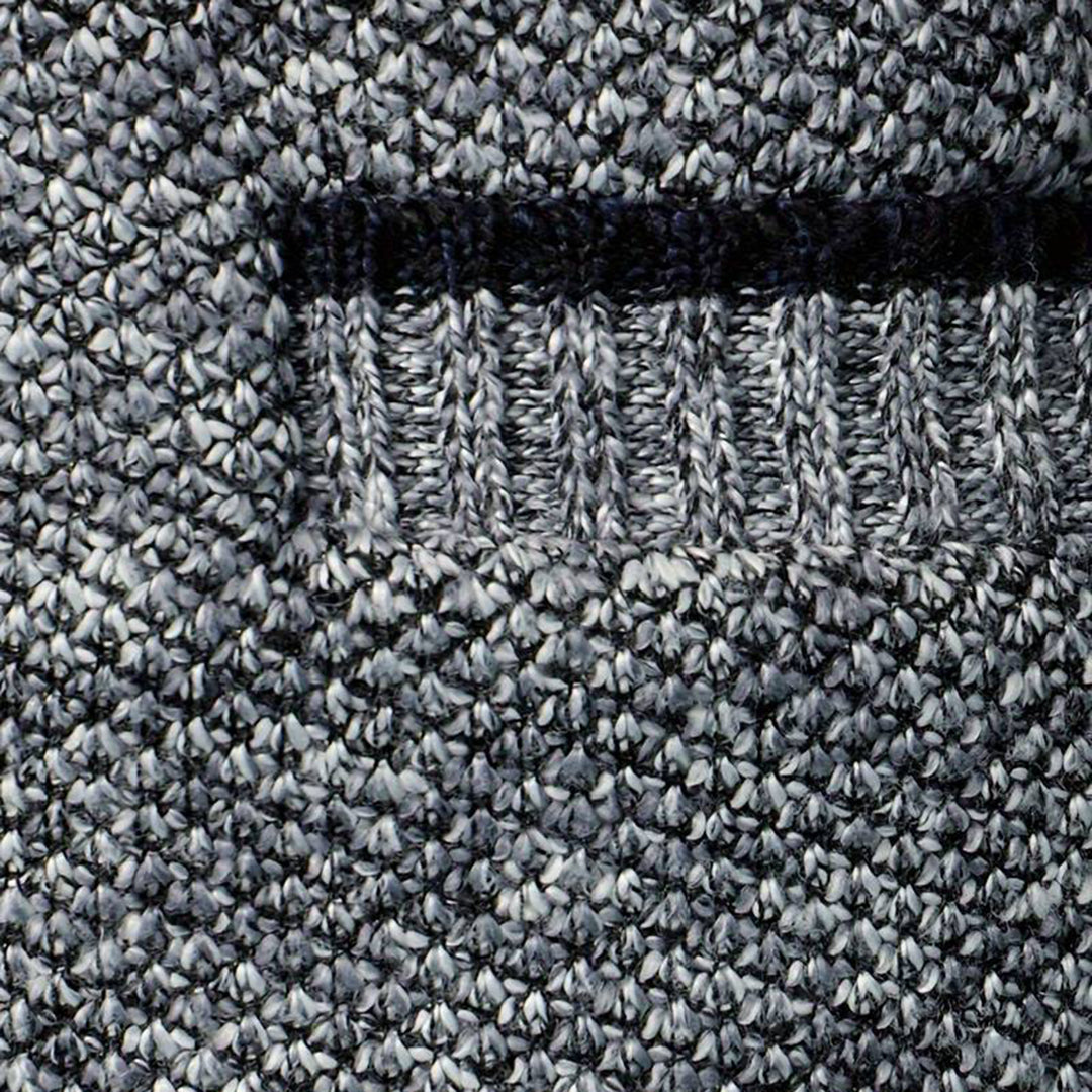 Men's sweater with V-neck - Aspen-Light Grey-S-State of Style