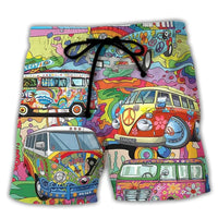 Men's Swim Shorts with Graffiti Print – NovaBay-Yellow-S-State of Style