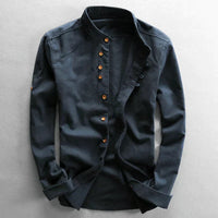 Men's T-Shirt "Samurai Blade"-Navy Blue-S-State of Style