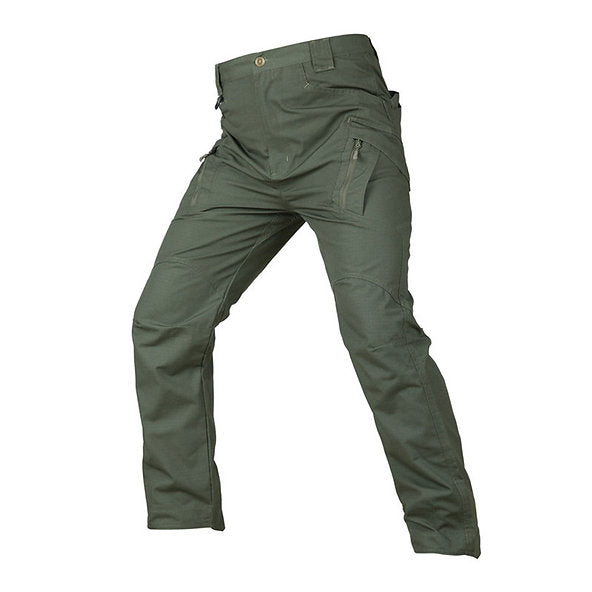 Men's Tactical Cargo Trousers - Vortex-Green-S-State of Style