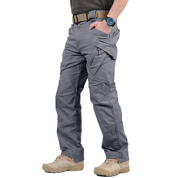 Men's Tactical Cargo Trousers - Vortex-Grey-S-State of Style