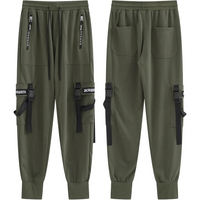 Men's Techwear Tactical Jogging Trousers - Robert-Black-XS-State of Style