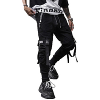 Men's Techwear Tactical Jogging Trousers - Robert-Black-XS-State of Style