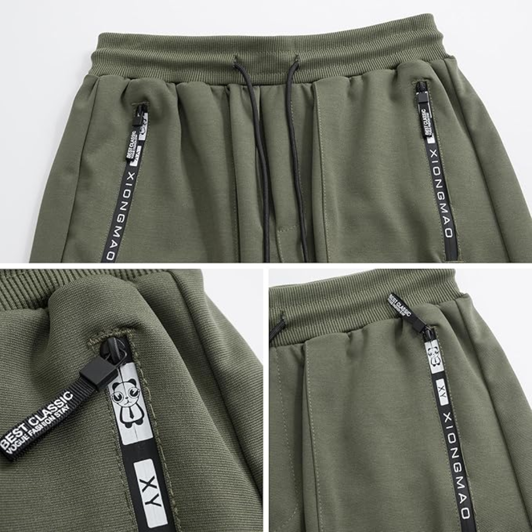 Men's Techwear Tactical Jogging Trousers - Robert-Black-XS-State of Style