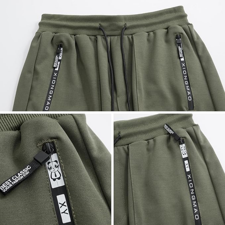 Men's Techwear Tactical Jogging Trousers - Robert-Black-XS-State of Style