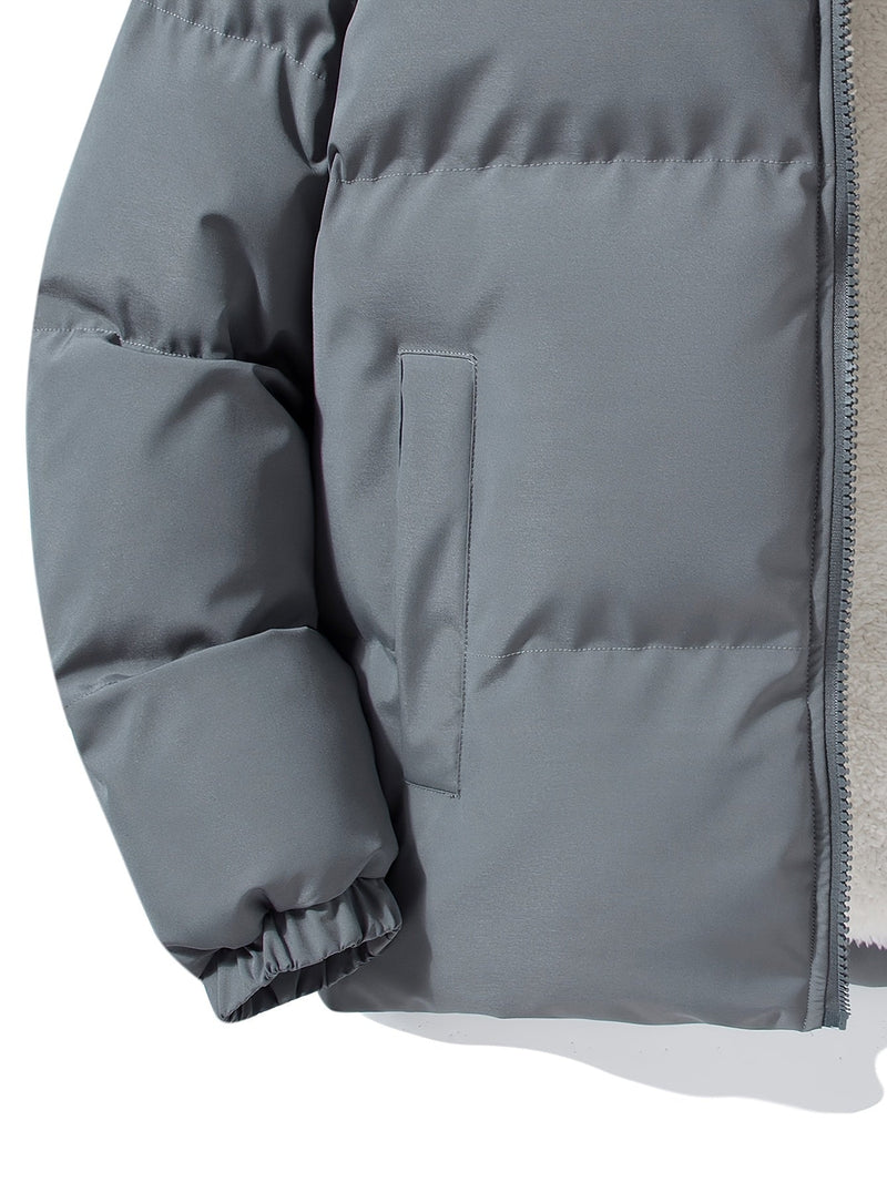 Men's Thermal Jacket with Fleece Lining - Derek-Black-XS-State of Style