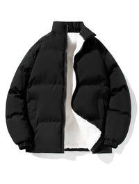 Men's Thermal Jacket with Fleece Lining - Derek-Black-XS-State of Style