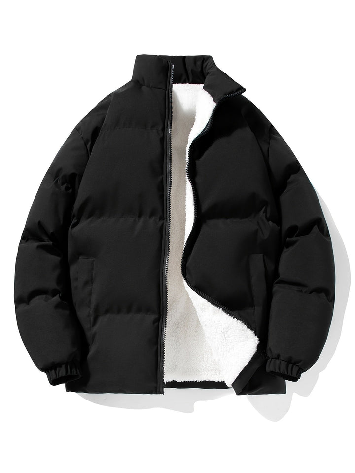Men's Thermal Jacket with Fleece Lining - Derek-Black-XS-State of Style