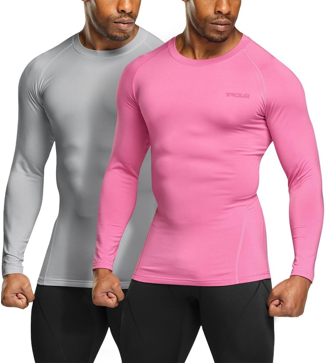 Men’s Thermal Long Sleeve Shirt - Alex-Black-S-State of Style