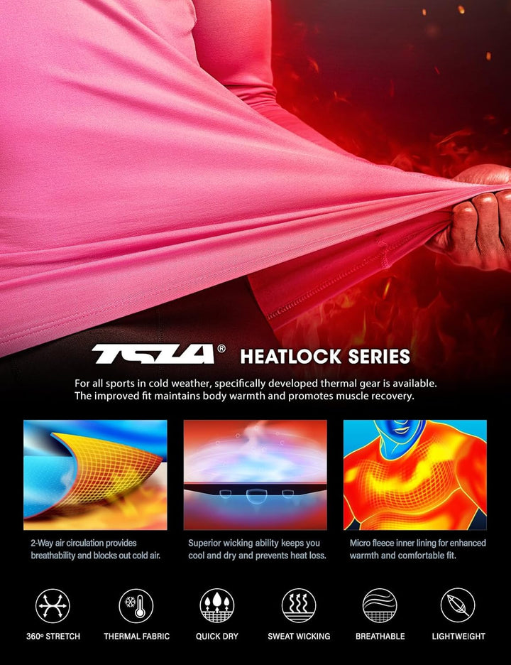 Men’s Thermal Long Sleeve Shirt - Alex-Black-S-State of Style