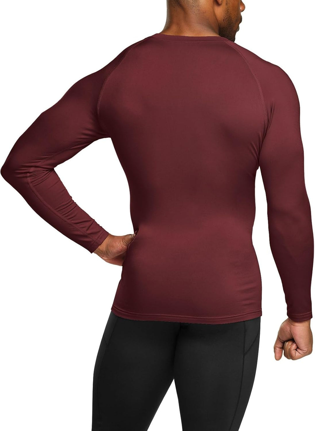 Men’s Thermal Long Sleeve Shirt - Alex-Black-S-State of Style