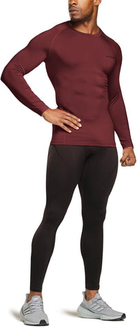 Men’s Thermal Long Sleeve Shirt - Alex-Black-S-State of Style