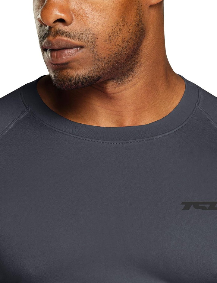 Men’s Thermal Long Sleeve Shirt - Alex-Black-S-State of Style