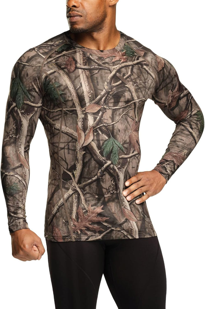 Men’s Thermal Long Sleeve Shirt - Alex-Black-S-State of Style
