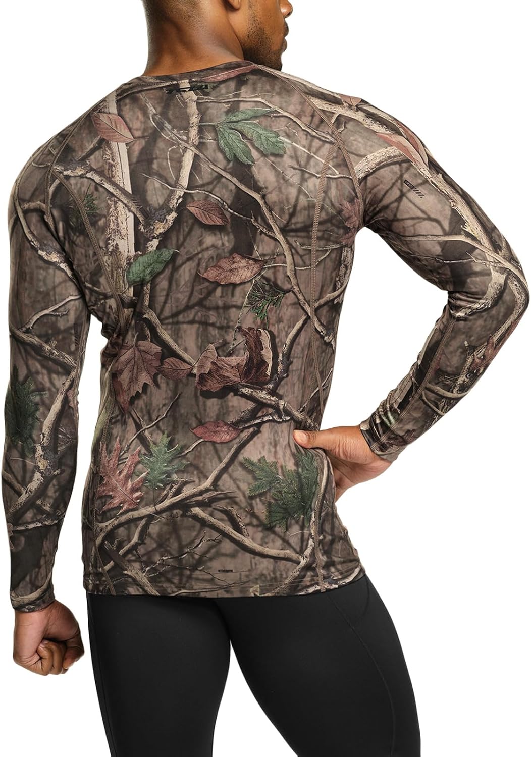 Men’s Thermal Long Sleeve Shirt - Alex-Black-S-State of Style