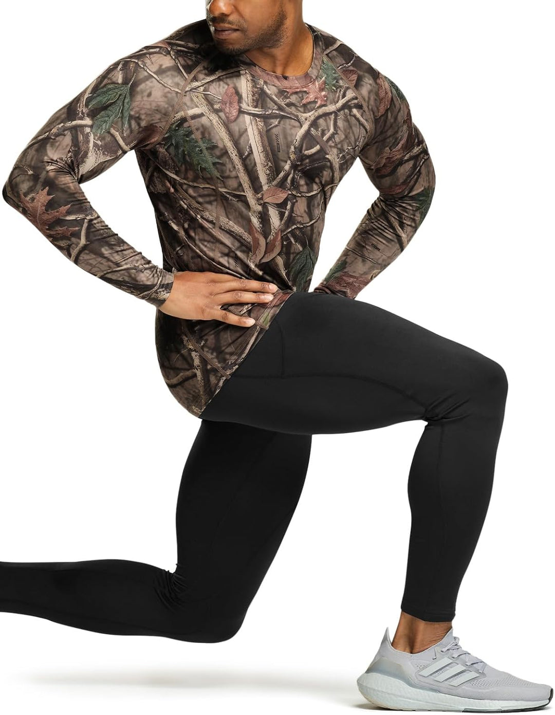 Men’s Thermal Long Sleeve Shirt - Alex-Black-S-State of Style