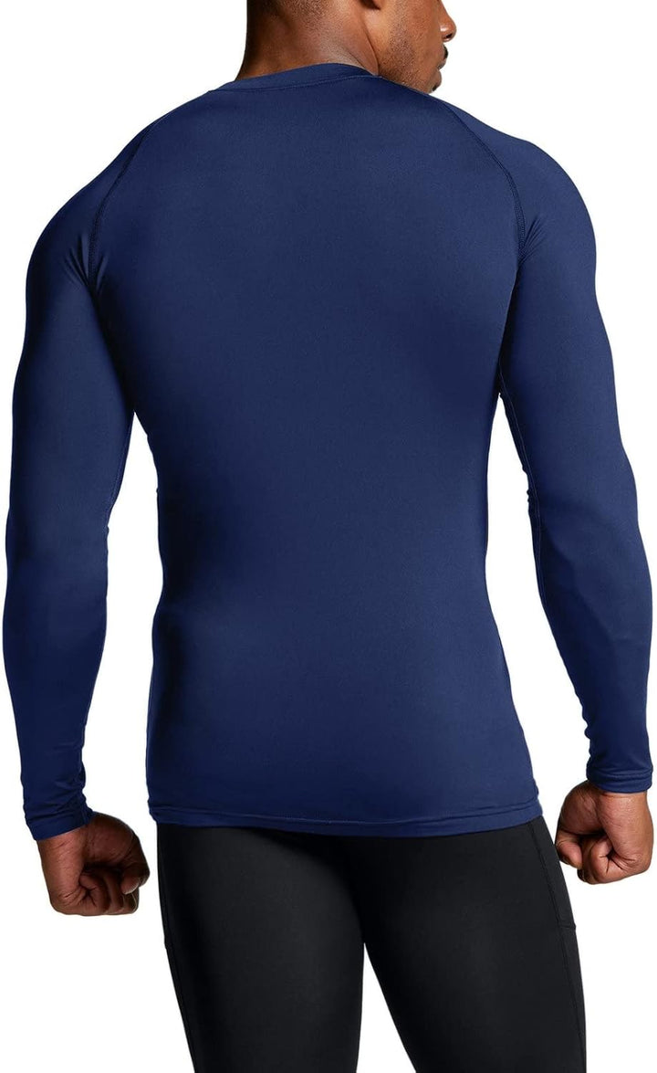 Men’s Thermal Long Sleeve Shirt - Alex-Black-S-State of Style