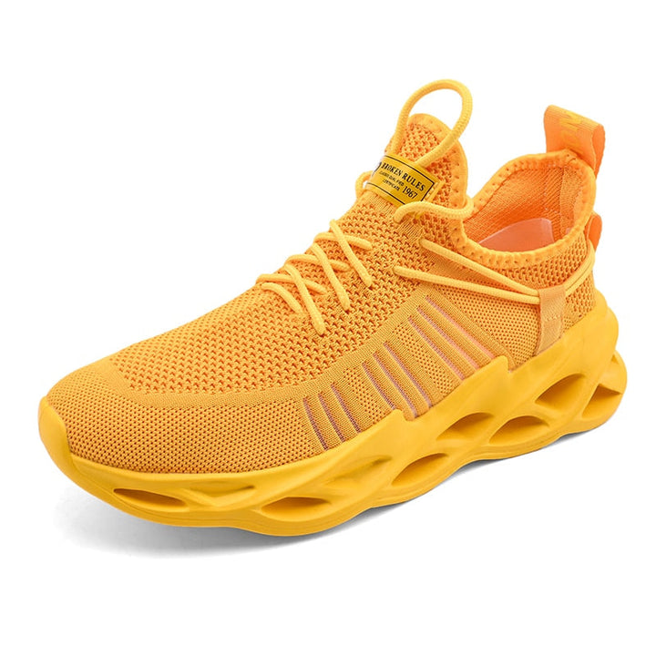 Men’s Urban Sneakers | Lightweight & Stylish Everyday Shoes-Yellow-5.0-State of Style