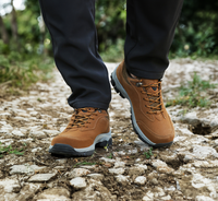 Men's Walking Shoes - StrideComfort-Brown-6.0-State of Style