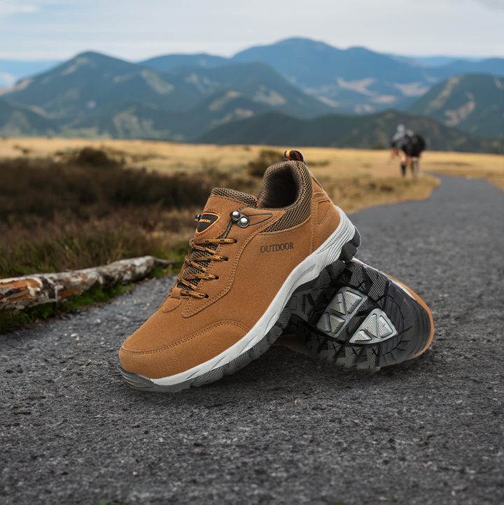 Men's Walking Shoes - StrideComfort-Brown-6.0-State of Style