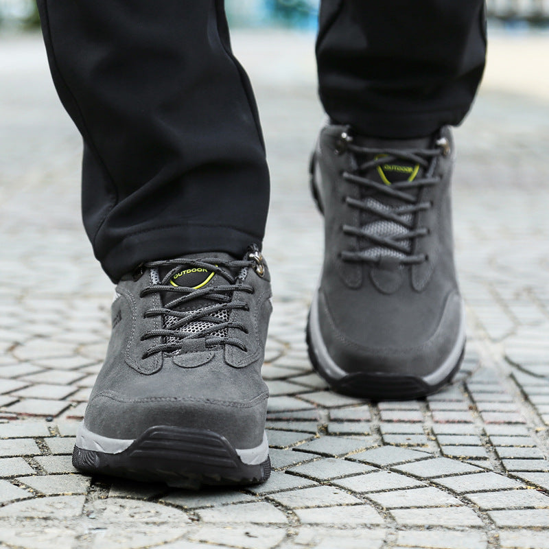 Men's Walking Shoes - StrideComfort-Brown-6.0-State of Style