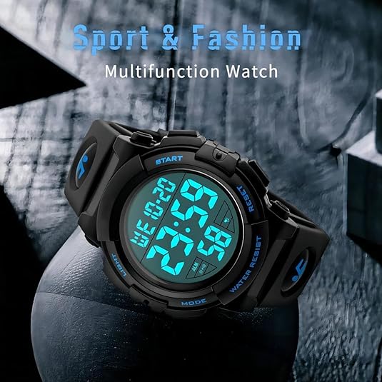 Men’s Waterproof Digital Sports Watch – Martin-State of Style