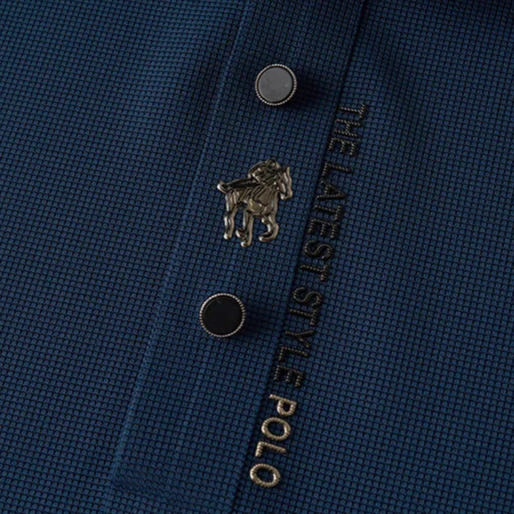 Men's Wrinkle-Free Muscle Polo | Lightweight-Black-XS-State of Style