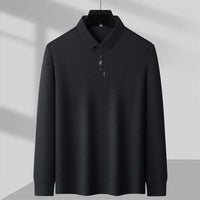 Men's Wrinkle-Free Muscle Polo | Lightweight-Black-XS-State of Style