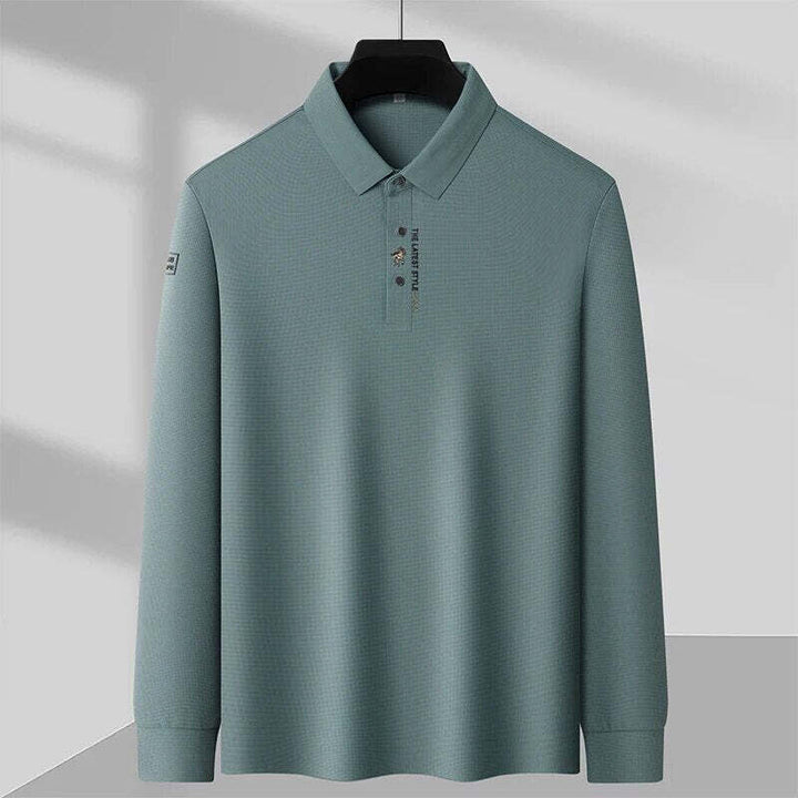 Men's Wrinkle-Free Muscle Polo | Lightweight-Black-XS-State of Style