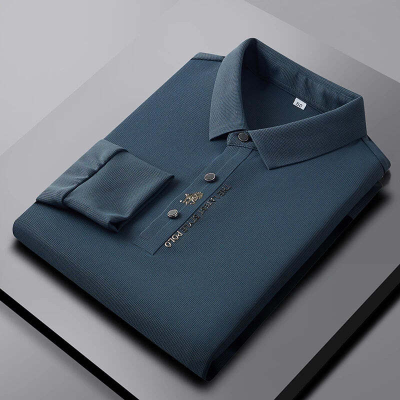 Men's Wrinkle-Free Muscle Polo | Lightweight-Black-XS-State of Style