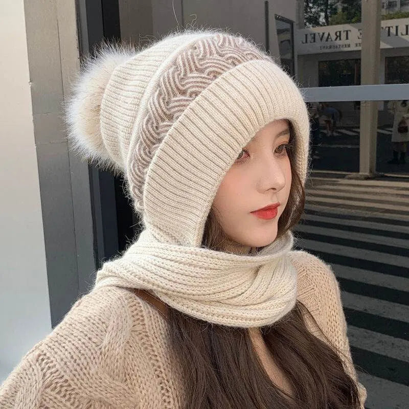 Mercy Winter Set | Warm and Trendy-Beige-State of Style