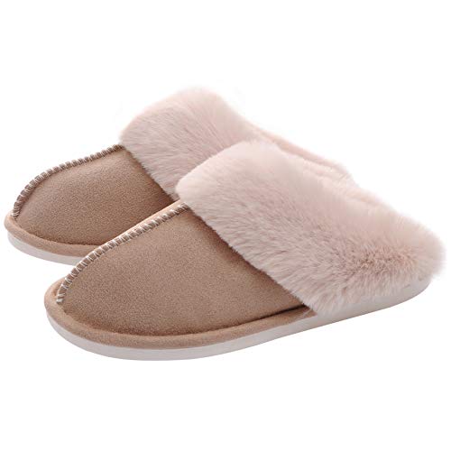 MerelsSlippers | Women's Cosy Indoor Slippers-Beige-5.0-6.0-State of Style
