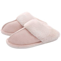 MerelsSlippers | Women's Cosy Indoor Slippers-Light Pink / White-5.0-6.0-State of Style