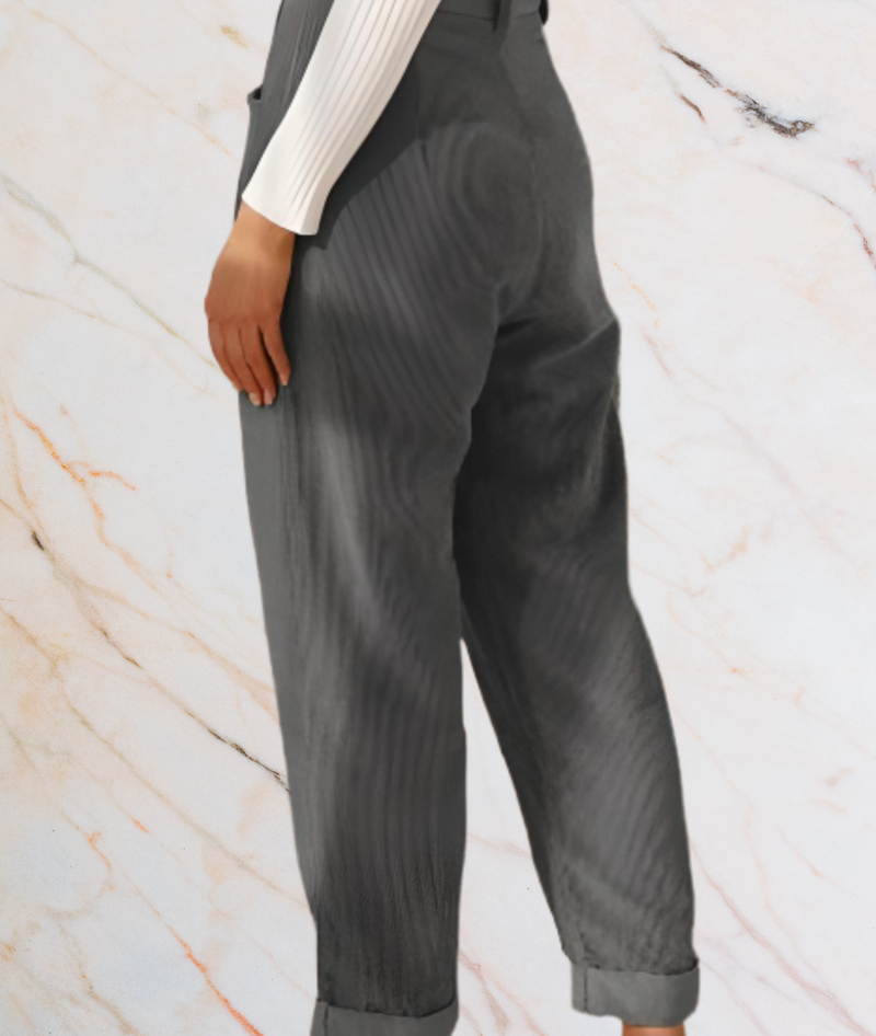 Meriam – High-Waisted Wide-Leg Jeans with a Relaxed Fit-S-Black-State of Style