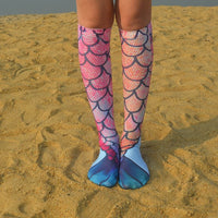 Mermaid Stockings | Feel Like Ariel-Ariel Socks-State of Style