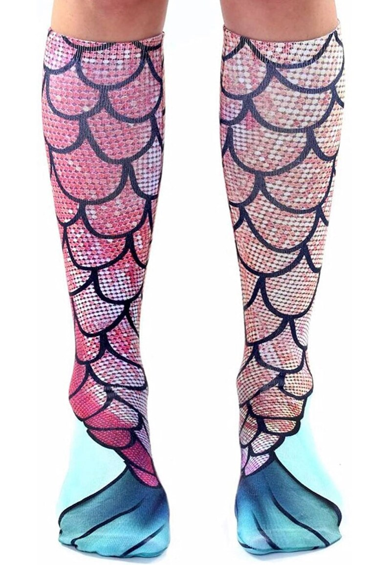 Mermaid Stockings | Feel Like Ariel-Ariel Socks-State of Style