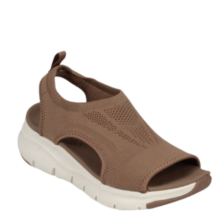 Mesh Plateau Sandals for Women – Nova-Brown-3-State of Style