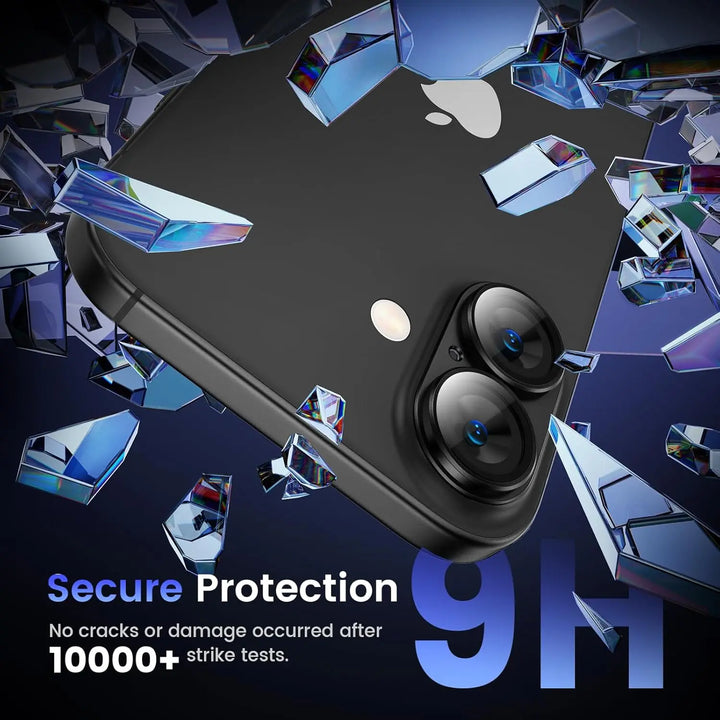 Metal Camera Lens Protector with Tempered Glass for iPhone – 1+1 FREE-Blue-For iPhone 14-State of Style