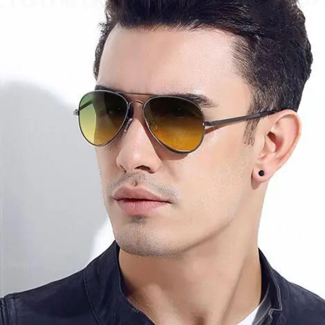 Metal Frame Polarized Sunglasses – Timeless Style & Superior Clarity-Black-State of Style