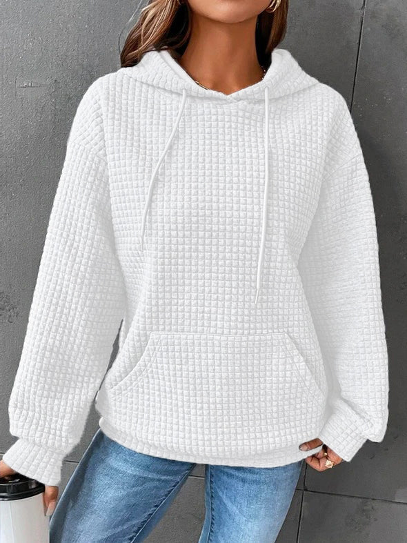 Mia Comfort Hoodie - Comfortable Women's Hoodie-White-S-State of Style