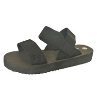 Mia - Orthopedische Zwarte Strappy Sandalen-37-State of Style