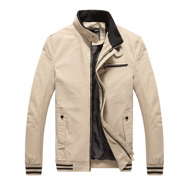 MickysJacket | Men's Stylish & Functional Jacket-Light Khaki-M-State of Style